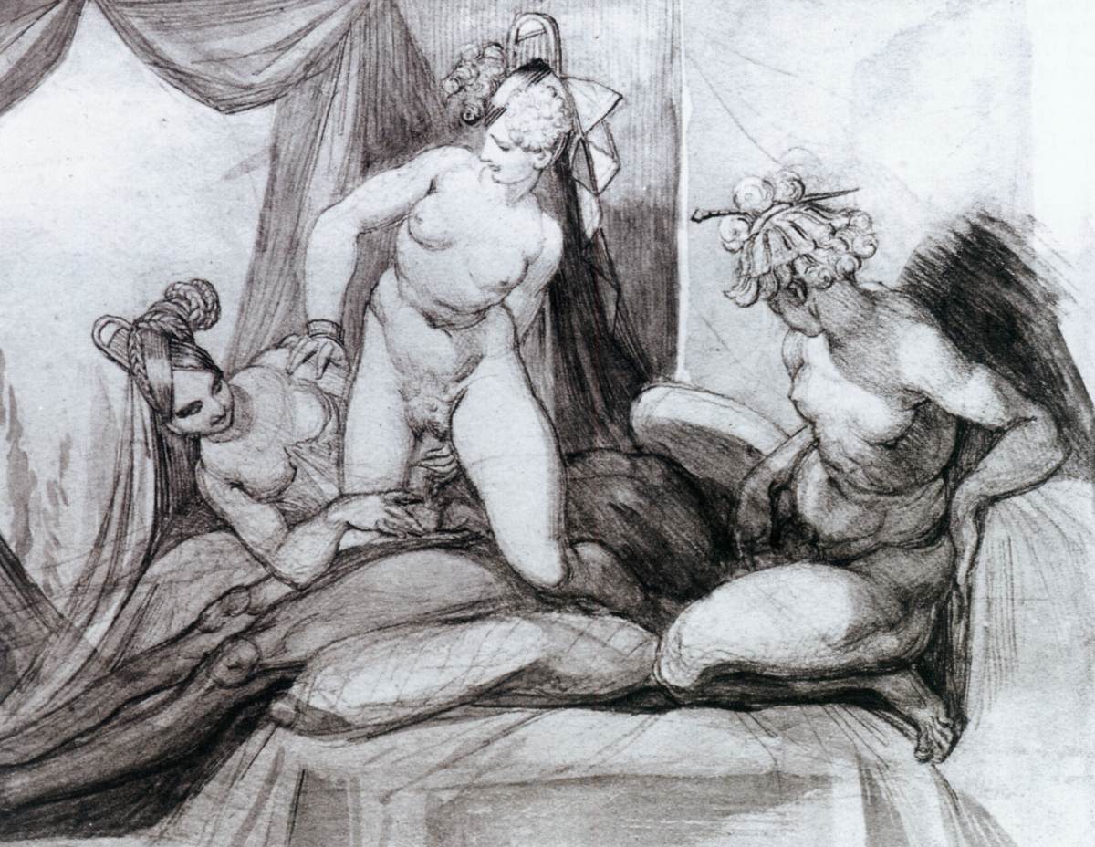 Man with Three Women